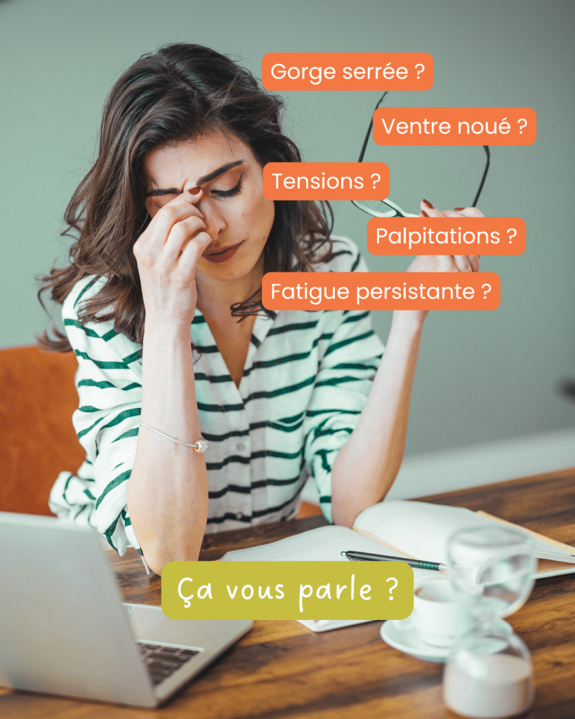 anxiété symptômes physiques