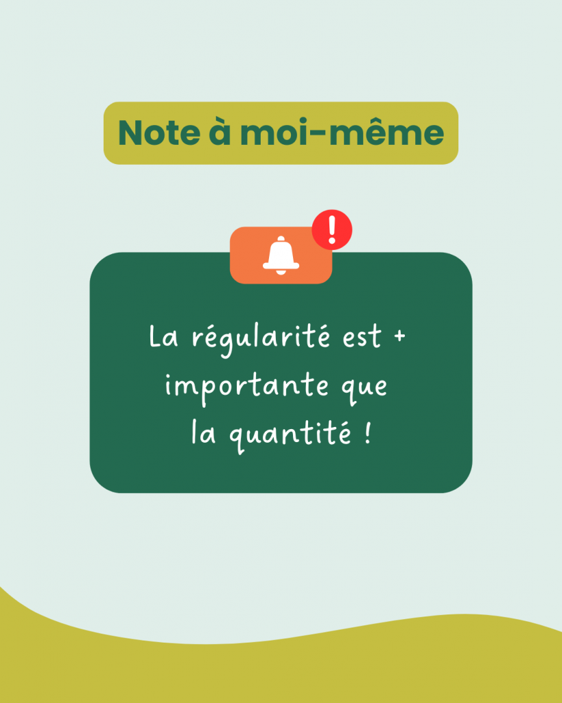 sophrologie : la régularité est plus importante que la quantité